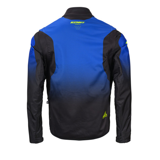 Veste enduro Kenny 2026 Softshell Enduro - Bleu Jaune Fluo