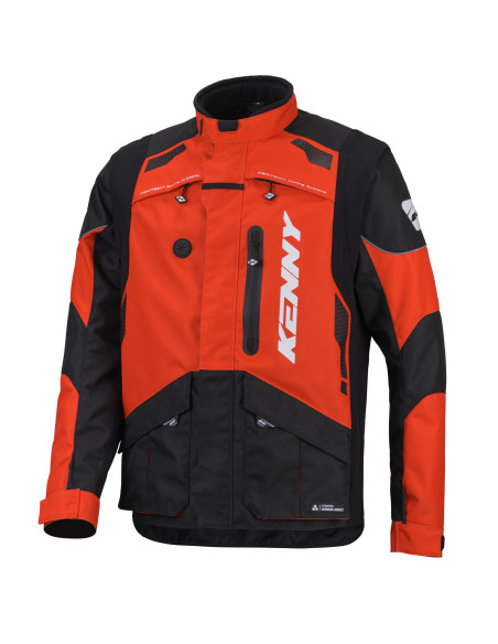 Veste enduro Kenny 2026 Titanium - Orange