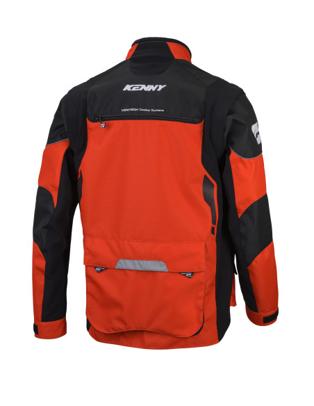 Veste enduro Kenny 2026 Titanium - Orange