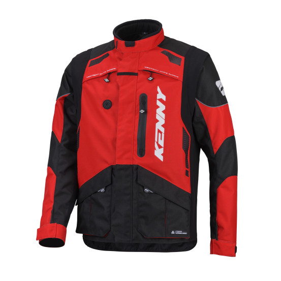 Veste enduro Kenny 2026 Titanium - Rouge