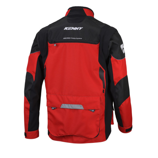 Veste enduro Kenny 2026 Titanium - Rouge