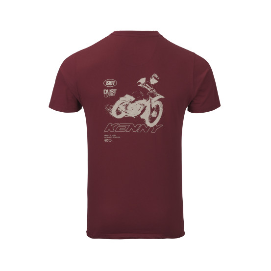 T-Shirt Dust Kenny - Rouge Burgundy