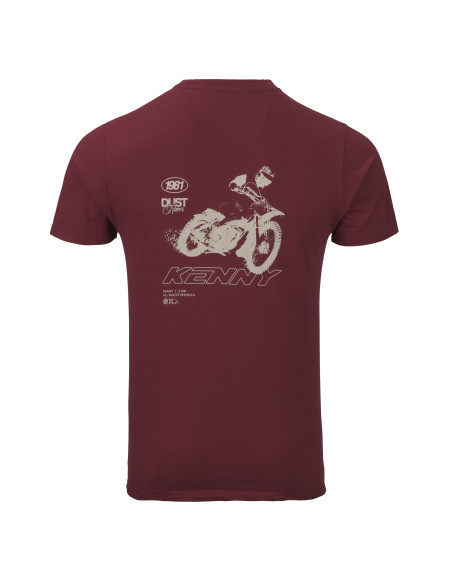 T-Shirt Dust Kenny - Rouge Burgundy