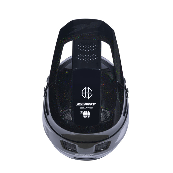 Casque BMX Kenny Elite Graphic - Noir Diamond