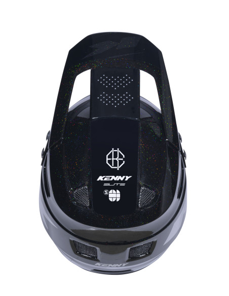 Casque BMX Kenny Elite Graphic - Noir Diamond