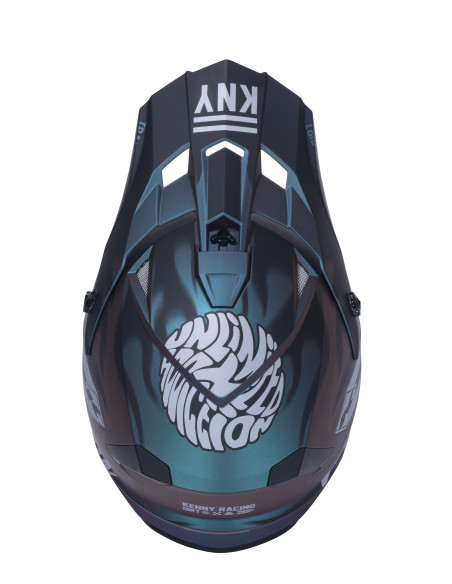 Casque cross Kenny 2026 Track Graphic Plus - Dirt