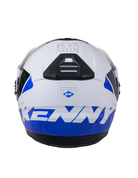 Casque jet Kenny Evasion Graphic - Bleu