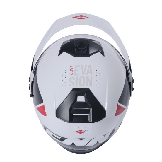 Casque jet Kenny Evasion Graphic - Rouge
