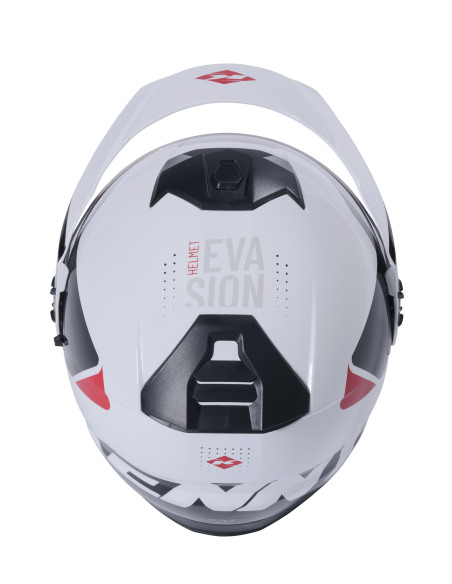 Casque jet Kenny Evasion Graphic - Rouge