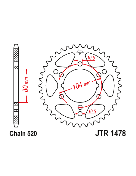 Kit chaine EK CHAIN renforcée acier POLARIS TRAIL BLAZER 330 2003 - 2014 - TRAIL BOSS 325 2000 - 2003 - 330 2003 - 2009