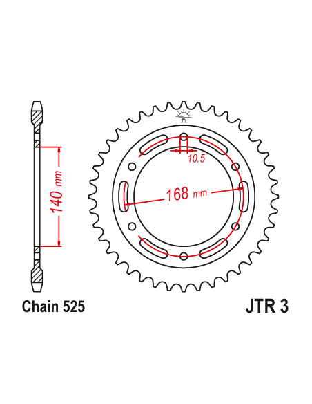 Kit chaine EK CHAIN renforcée acier BMW F 800 GS 2008 - 2018 - F 800 GS ADVENTURE 2013 - 2018