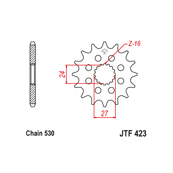 Kit chaine EK CHAIN renforcée acier SUZUKI GSX 1300 HAYABUSA 2008 - 2024