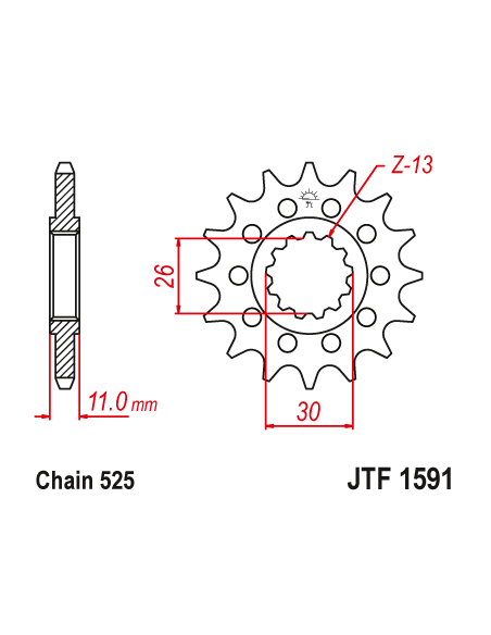 Kit chaine EK CHAIN renforcée acier YAMAHA TRACER 7 2023 - 2024 - TRACER 700 2020 - 2022
