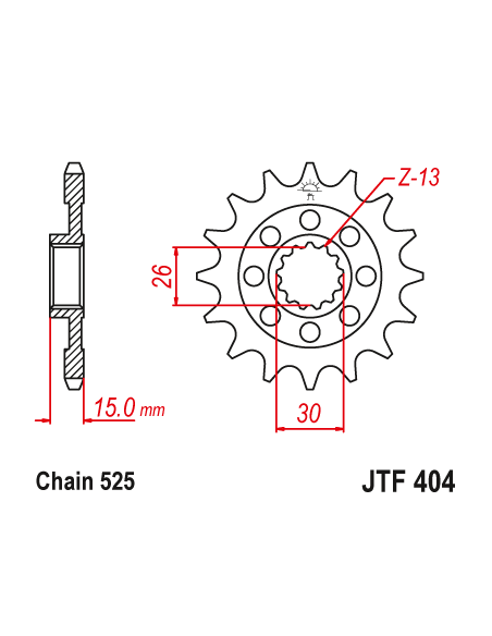 Kit chaine EK CHAIN super-renforcée acier BMW S 1000 RR 2012 - 2014