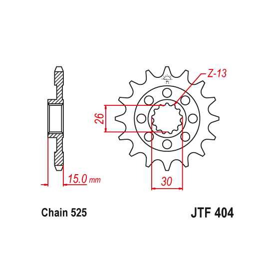 Kit chaine EK CHAIN super-renforcée acier BMW S 1000 XR 2015 - 2019