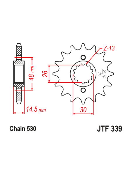 Kit chaine EK CHAIN super-renforcée acier HONDA CB 1100 X-11 2000 - 2001