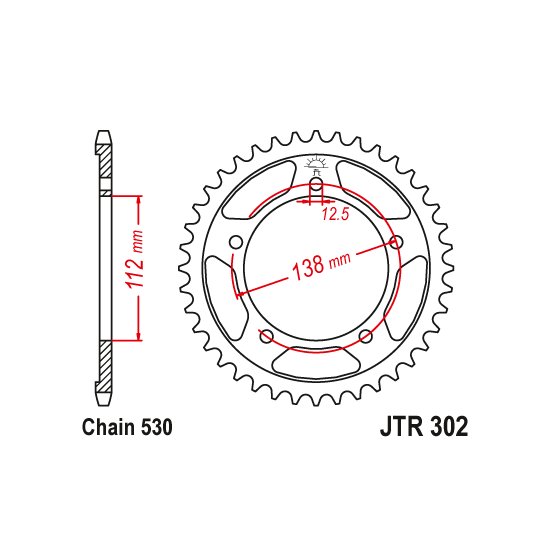 Kit chaine EK CHAIN super-renforcée acier HONDA CBR 1100 XX 1997 - 2006