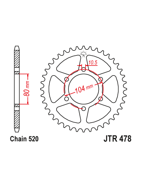 Kit chaine EK CHAIN super-renforcée acier KAWASAKI NINJA ZX-6 R ABS 2019 - 2021 - NINJA ZX-6R 2024 - 2025