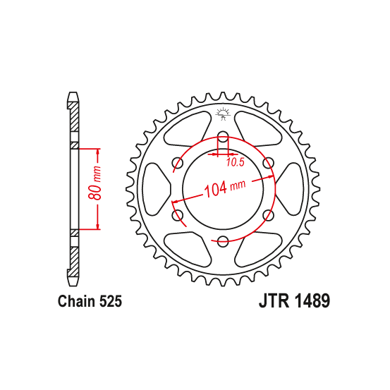 Kit chaine EK CHAIN super-renforcée acier KAWASAKI Z 1000 2010 - 2013