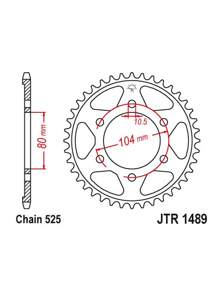 Kit chaine EK CHAIN super-renforcée acier KAWASAKI Z 1000 2010 - 2013