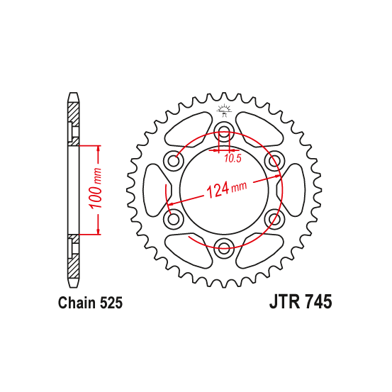 Kit chaine EK CHAIN super-renforcée acier DUCATI SPORT TOURING ST3 2003 - 2007