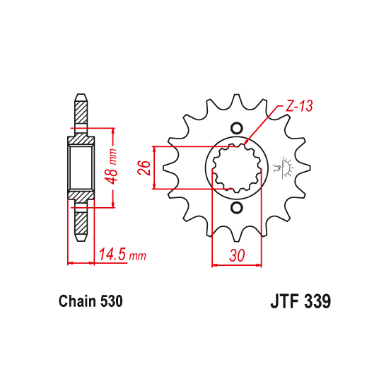 Kit chaine EK CHAIN super-renforcée acier HONDA CBR 1000 F 1989 - 1995