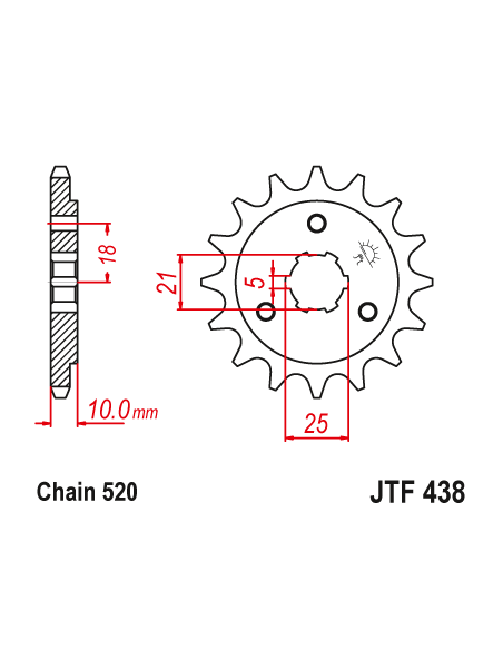 Kit chaine EK CHAIN super-renforcée acier SUZUKI DR 800 1991 - 1993