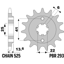 Kit chaine EK CHAIN renforcée acier HONDA XL 600 V 1987 - 1999 2