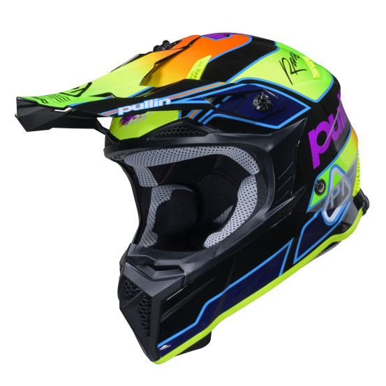 Casque cross Pull-In by Kenny 2026 Team - Neon