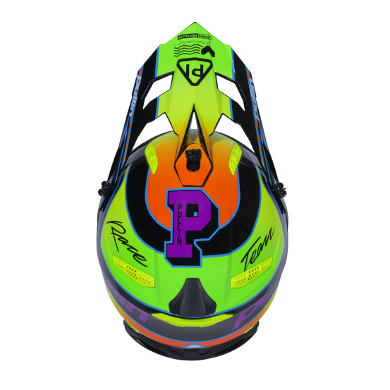 Casque cross Pull-In by Kenny 2026 Team - Neon