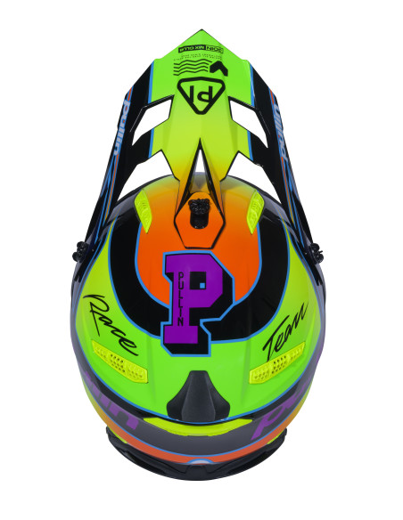 Casque cross Pull-In by Kenny 2026 Team - Neon