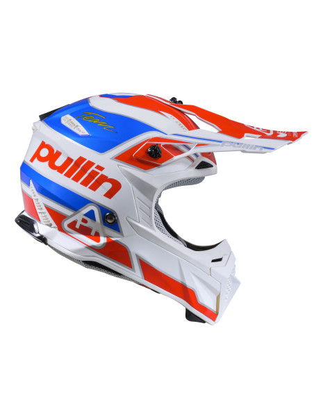 Casque cross Pull-In by Kenny 2026 Team - Rouge Bleu