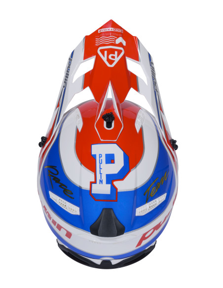 Casque cross Pull-In by Kenny 2026 Team - Rouge Bleu