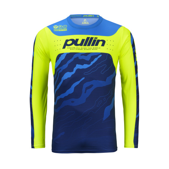Maillot cross Pull-In by Kenny 2026 Master Race - Camo Bleu Neon