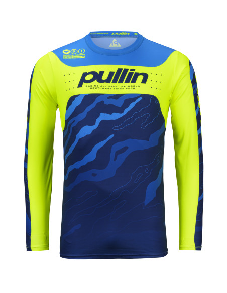 Maillot cross Pull-In by Kenny 2026 Master Race - Camo Bleu Neon