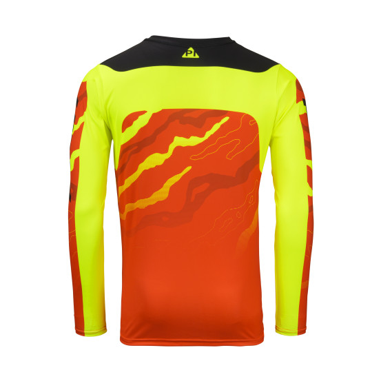 Maillot cross Pull-In by Kenny 2026 Master Race - Camo Orange Neon