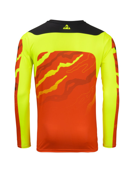 Maillot cross Pull-In by Kenny 2026 Master Race - Camo Orange Neon