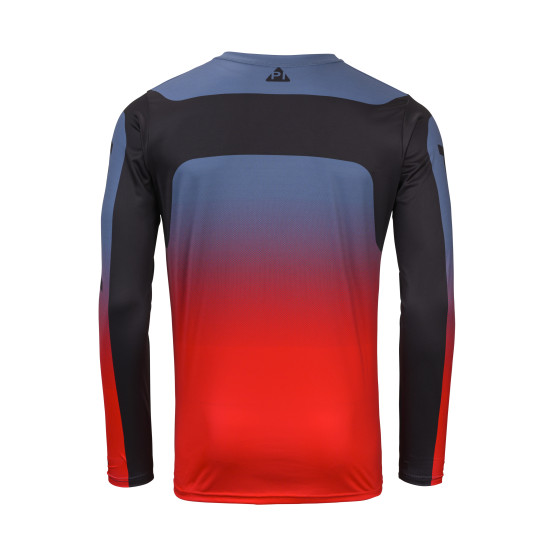 Maillot cross Pull-In by Kenny 2026 Master Race - Gradient Gris Rouge