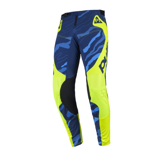 Pantalon cross Pull-In by Kenny 2026 Master Race - Camo Bleu Neon