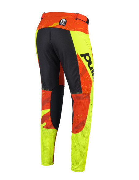 Pantalon cross Pull-In by Kenny 2026 Master Race - Camo Orange Neon