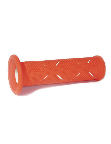 Poignées moto PROGRIP 717 fluo Soft Touch - Couleur au choix