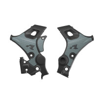 Protection de cadre RTECH - Noir Gris - Honda 750 XL Transalp 2023-2025