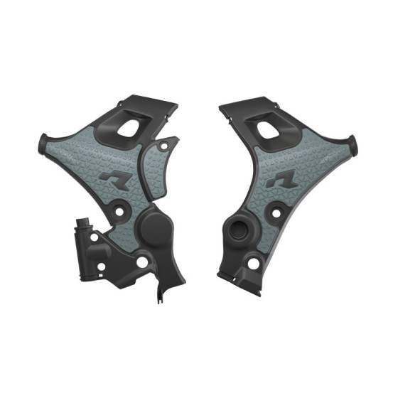 Protection de cadre RTECH - Noir Gris - Honda 750 XL Transalp 2023-2025