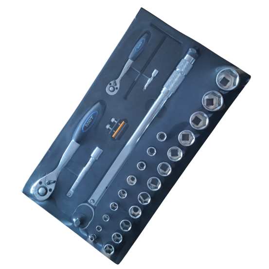 Module d’outils Cliquets et Douilles 1/2 réversible MCT