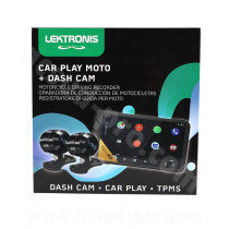 Carplay avec Dash Cam moto / maxiscooter Lektronis universel 2