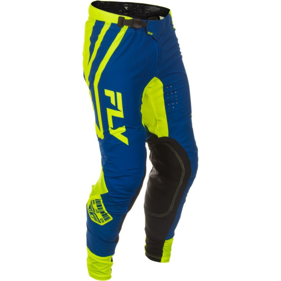Pantalon cross Fly Racing 2026 - Lite - Le Current - Blanc Vert Bleu