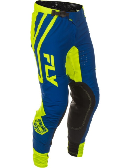 Pantalon cross Fly Racing 2026 - Lite - Le Current - Blanc Vert Bleu