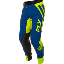 Pantalon cross Fly Racing 2026 - Lite - Le Current - Blanc Vert Bleu