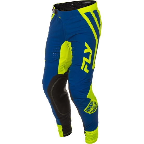 Pantalon cross Fly Racing 2026 - Lite - Le Current - Blanc Vert Bleu