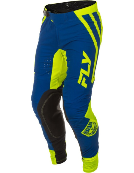 Pantalon cross Fly Racing 2026 - Lite - Le Current - Blanc Vert Bleu